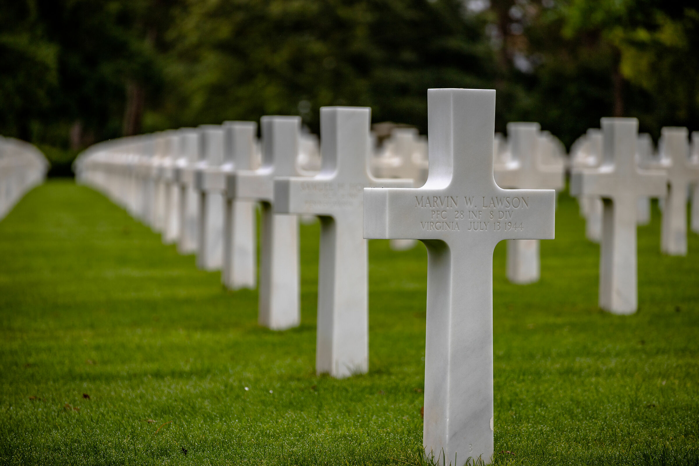 Le croci di Colleville-sur-Mer