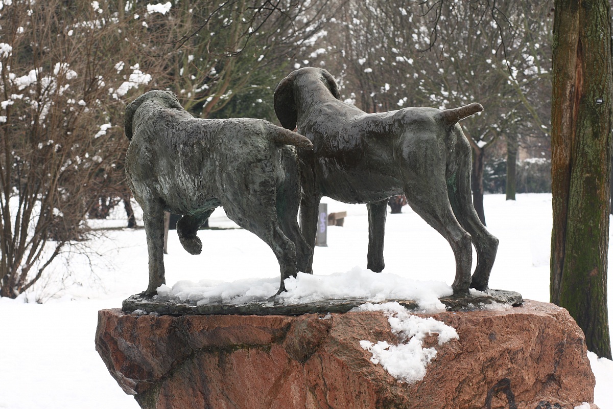 Monument to miglioor friend of man