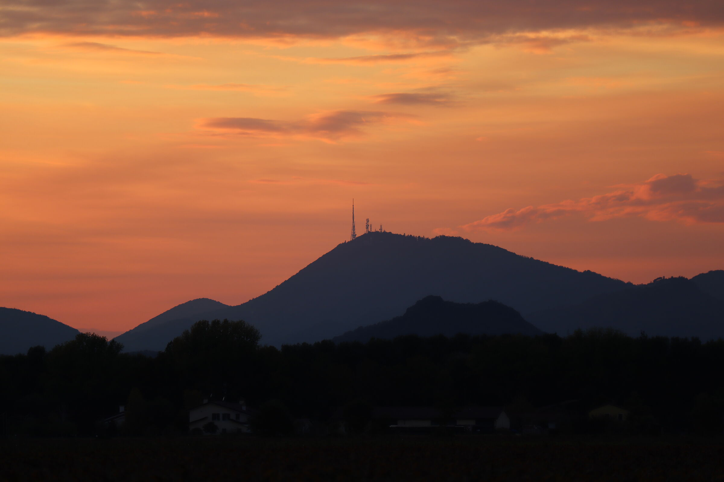 Euganean hills mount Venda