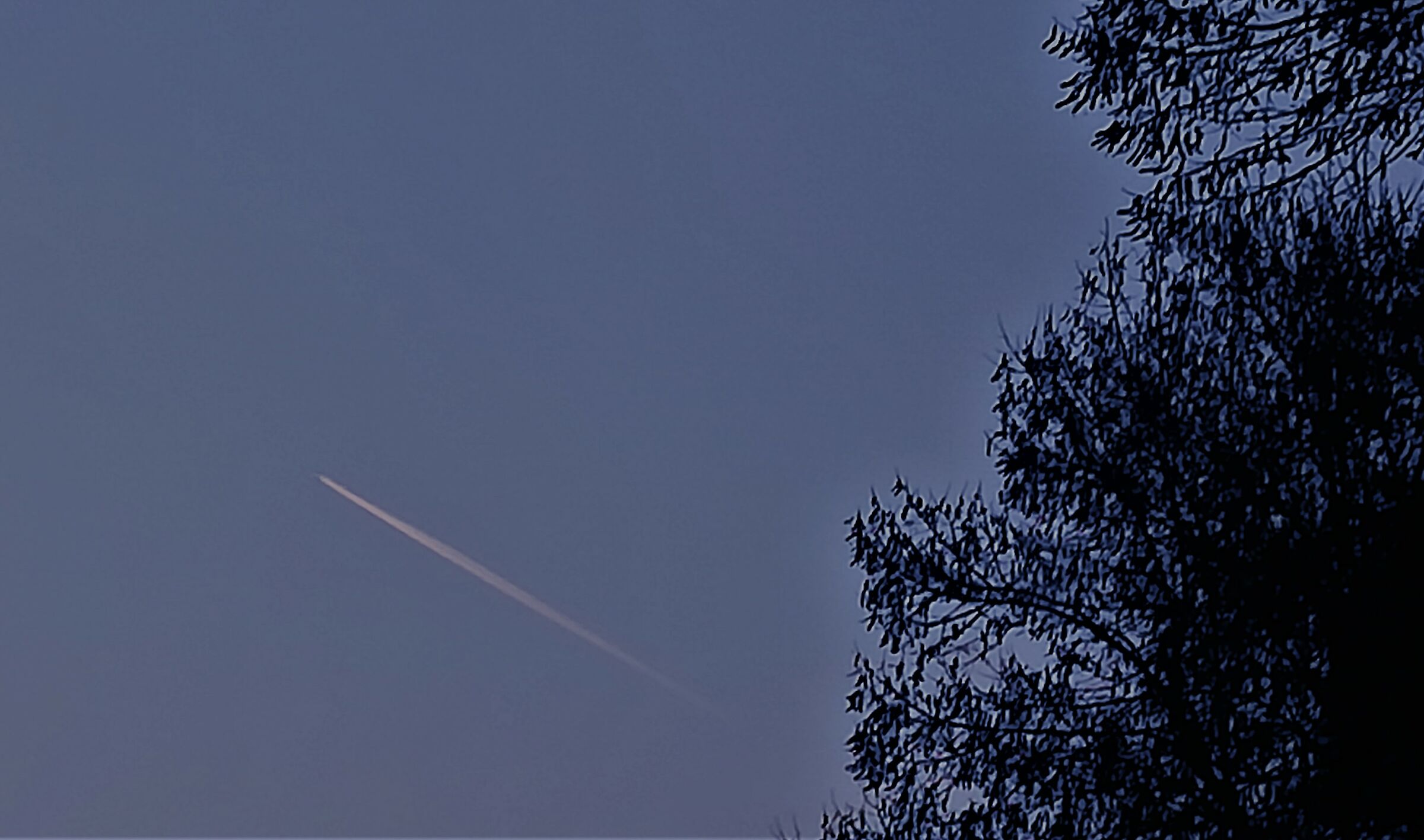 passaggio di aereo...