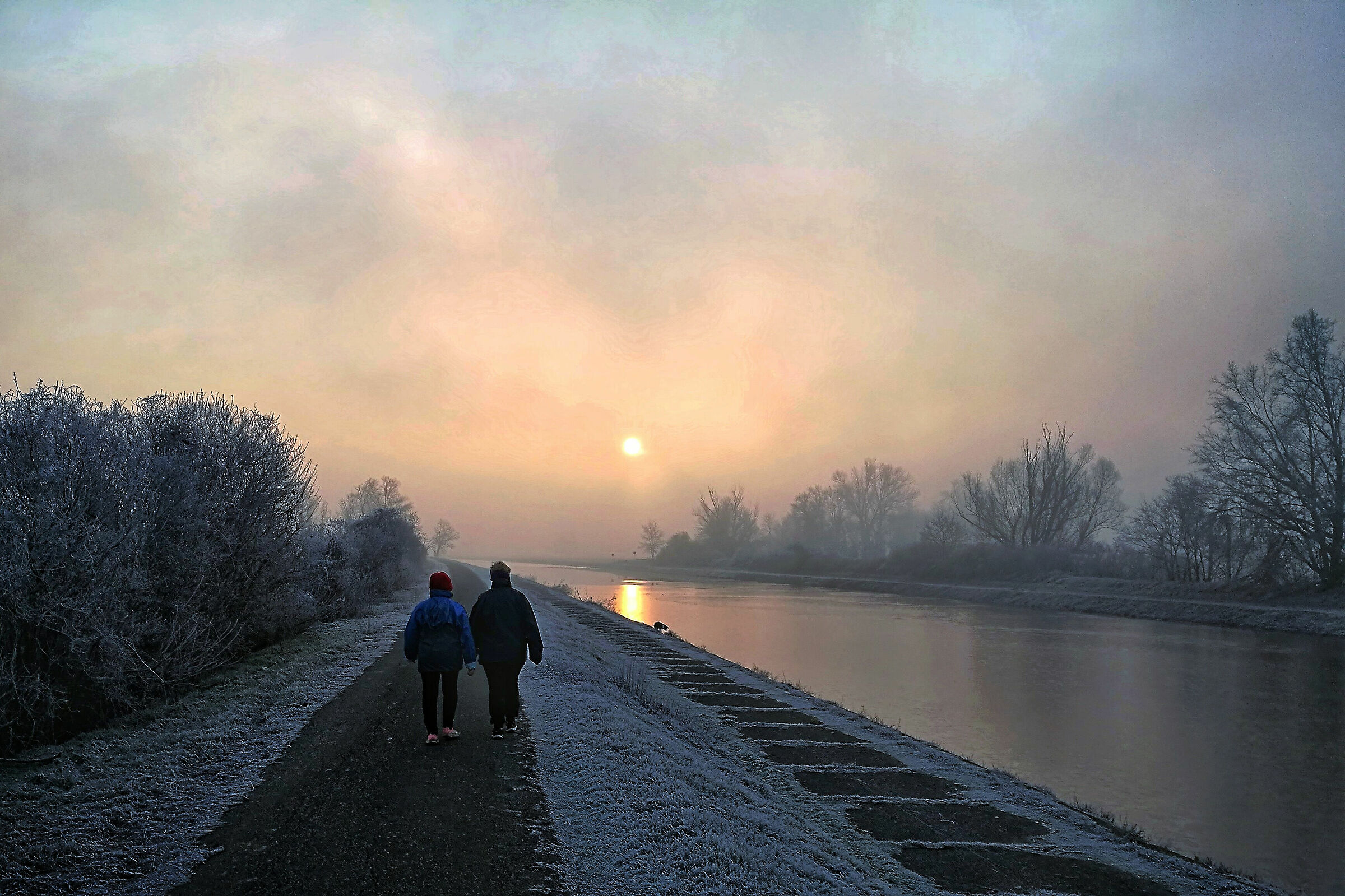 la passeggiata del mattino