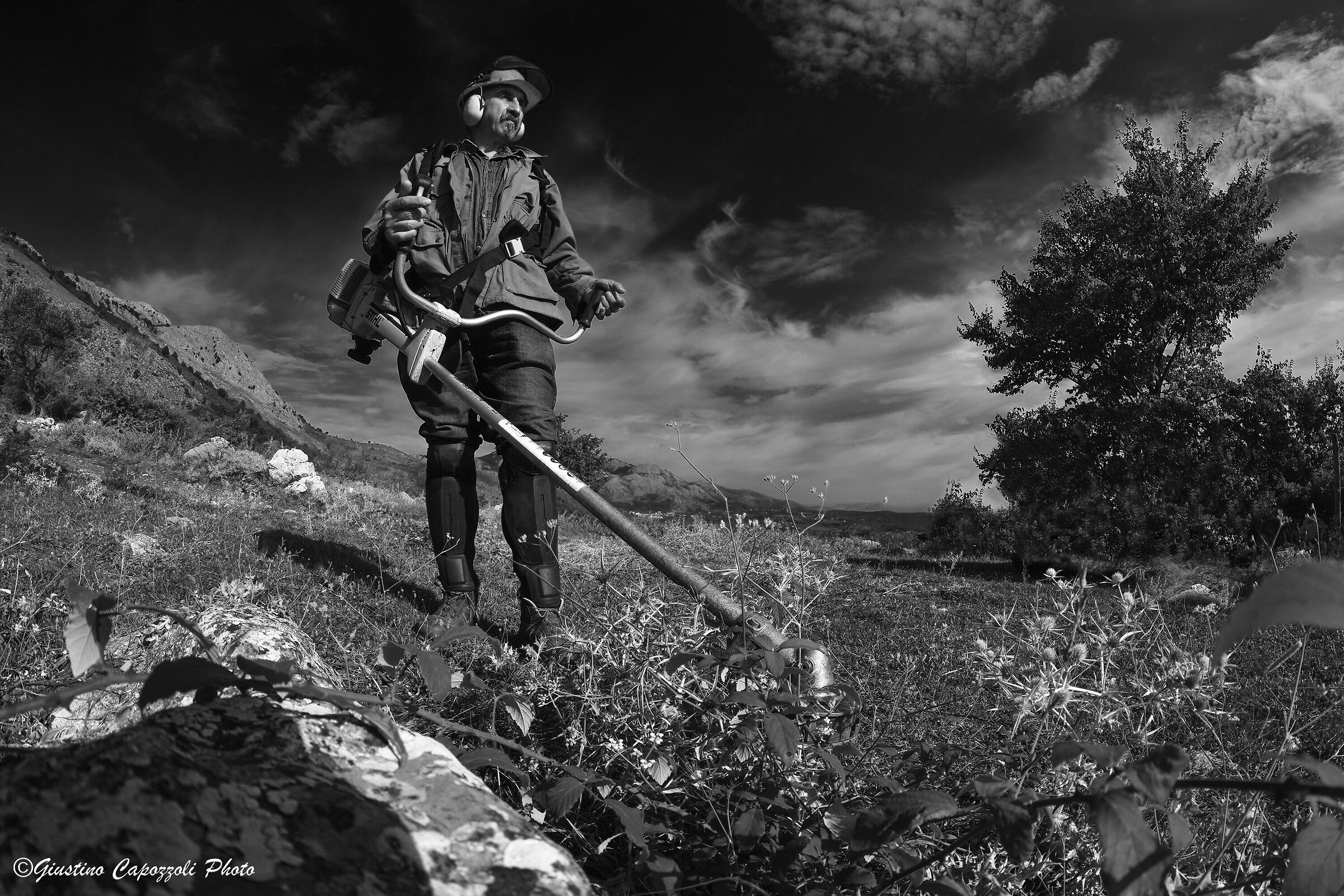 Autoritratto di un idraulico forestale