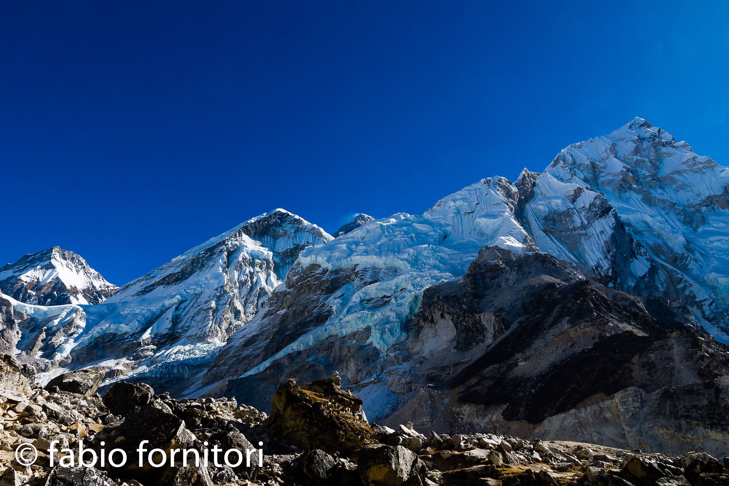 Lho La , Everest w.s. , Everest , Nuptse  , Nepal 2017