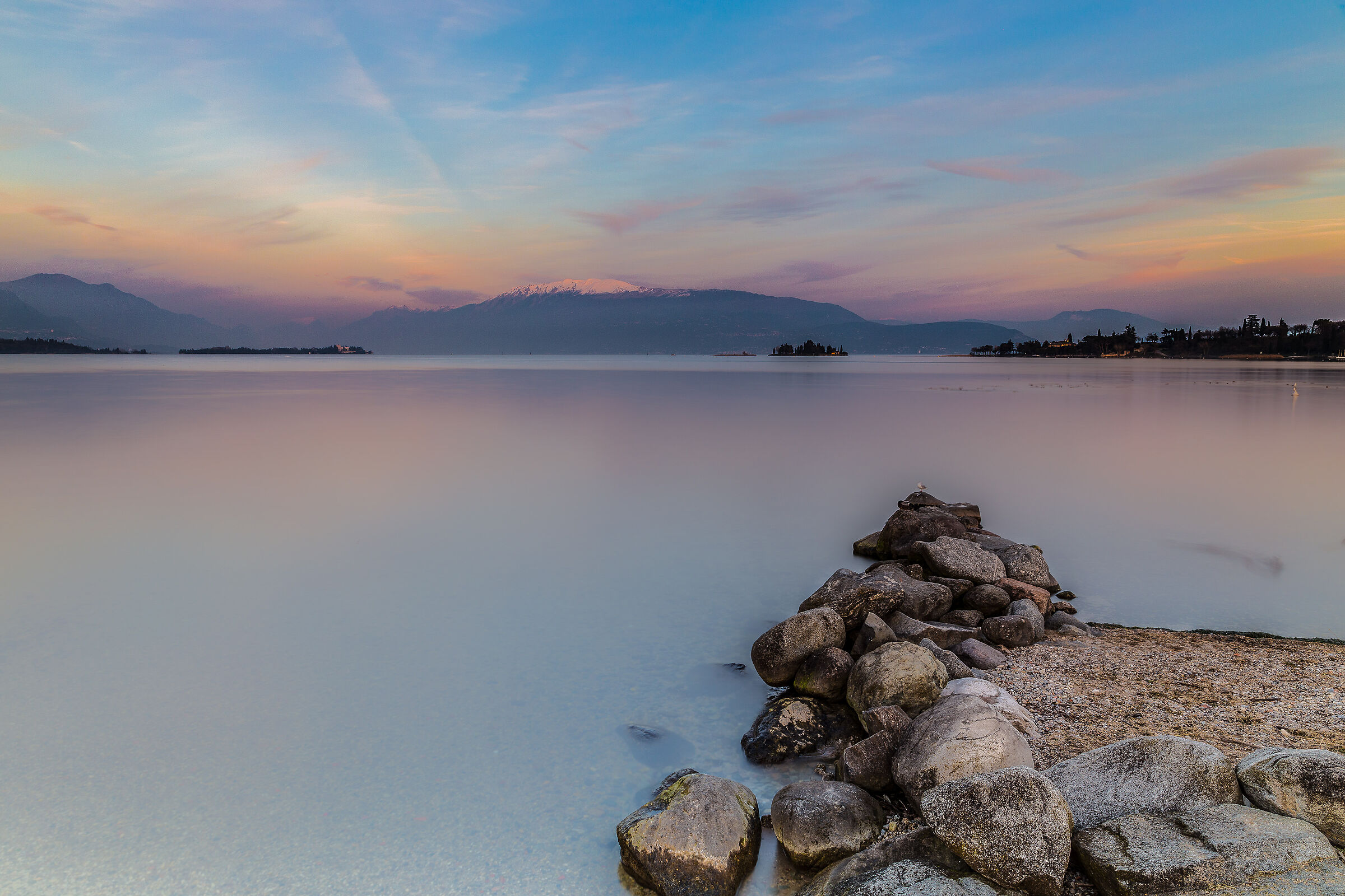 Lago di Garda - tramonto