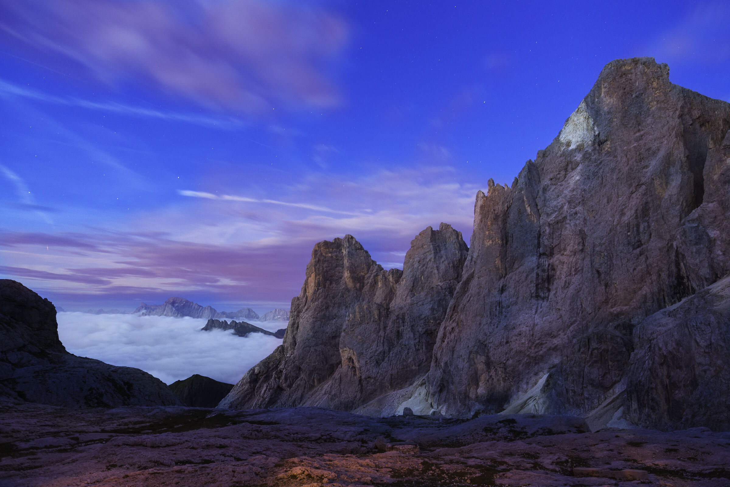 Dolomiti al tramonto