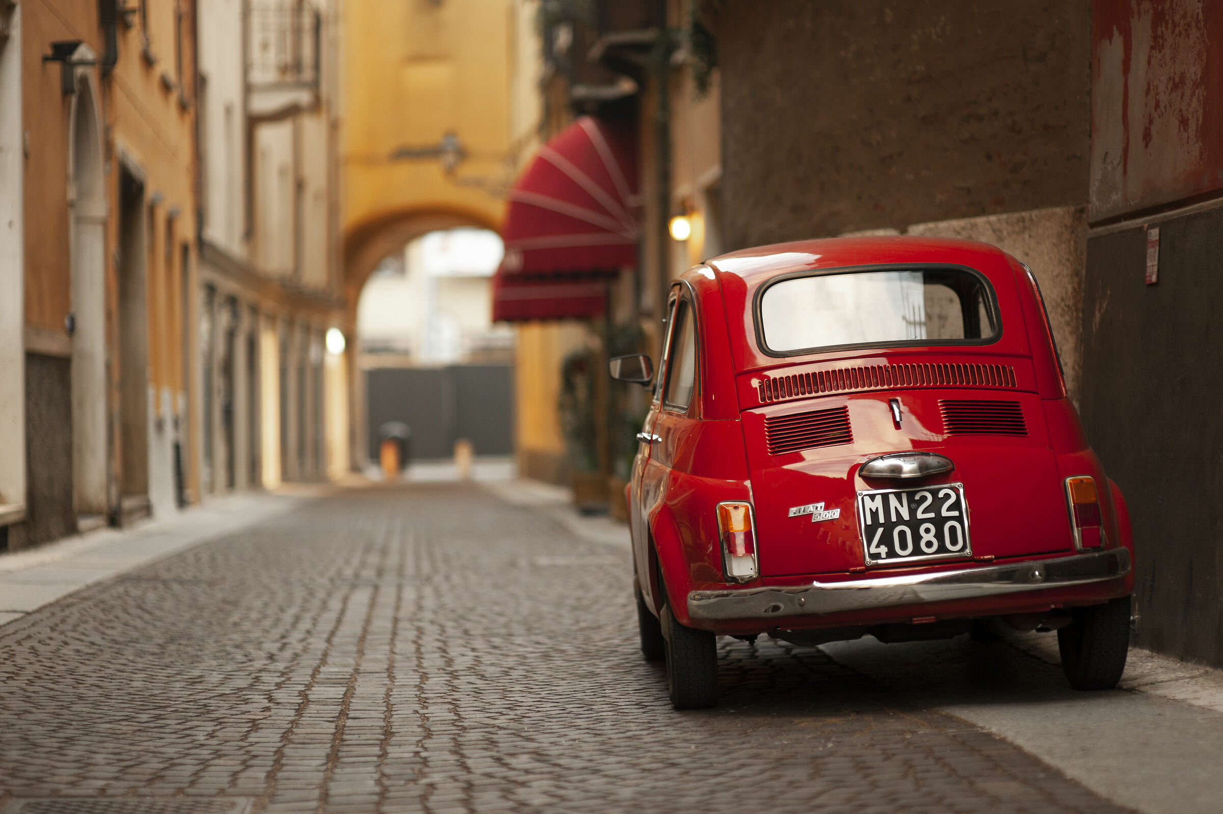 The old Fiat 500