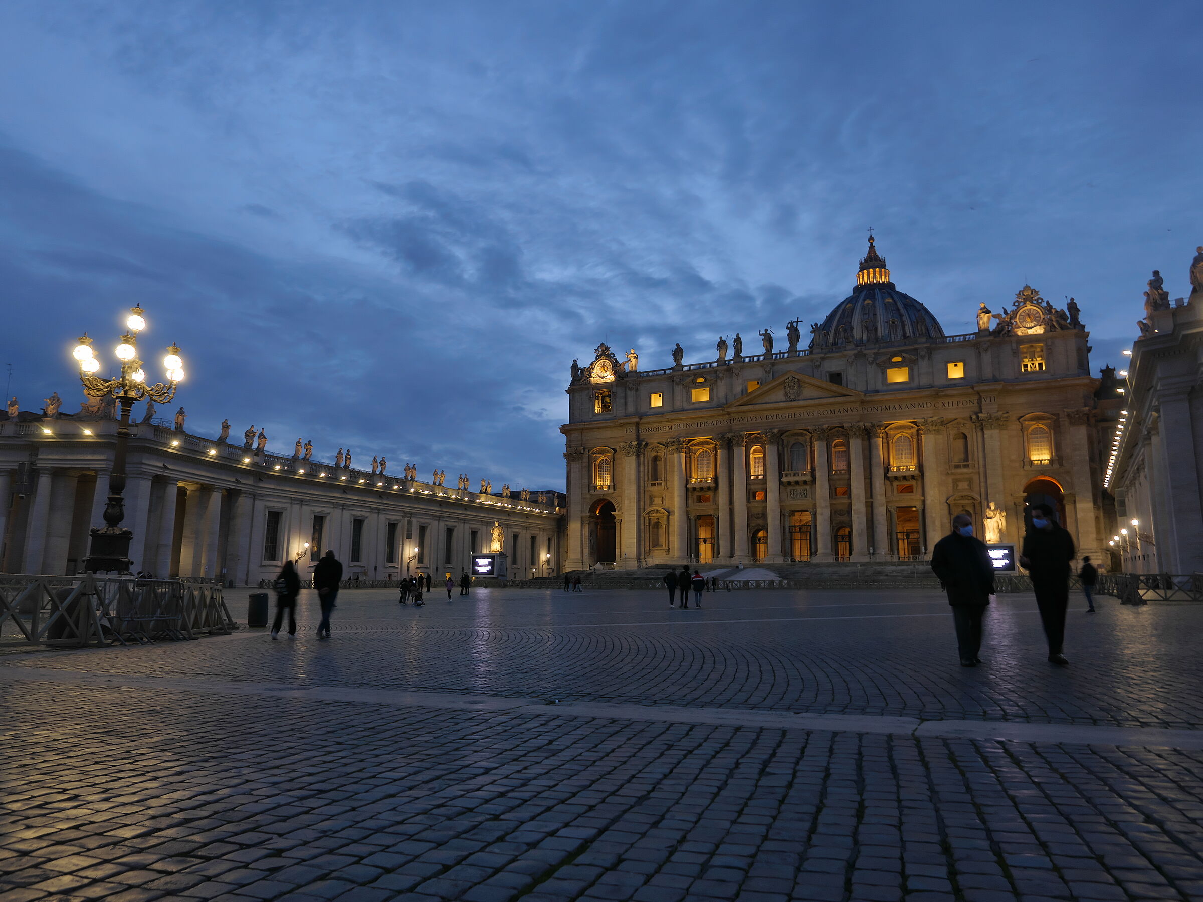 San Pietro ai tempi del covid