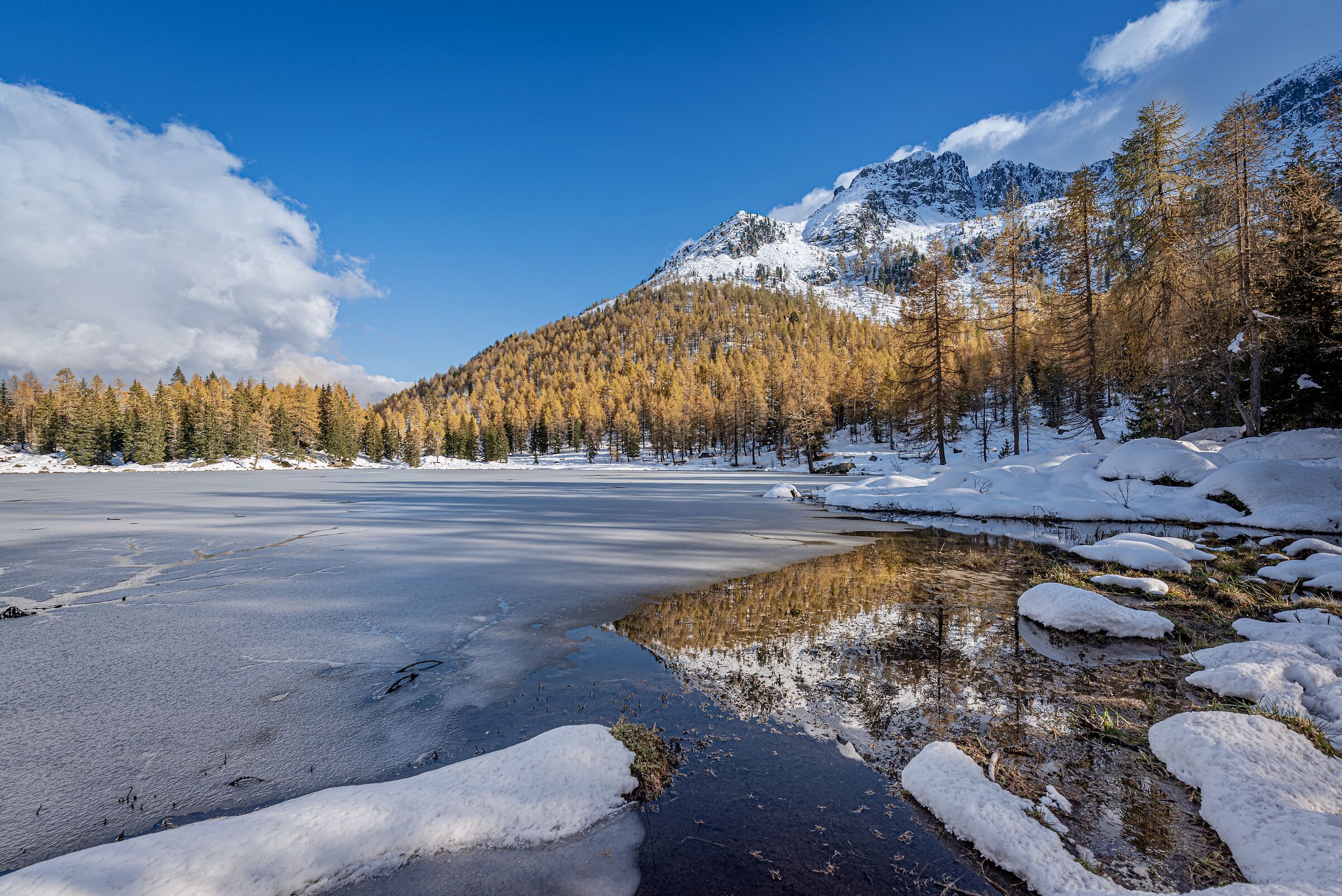 Autunno con assaggio di inverno