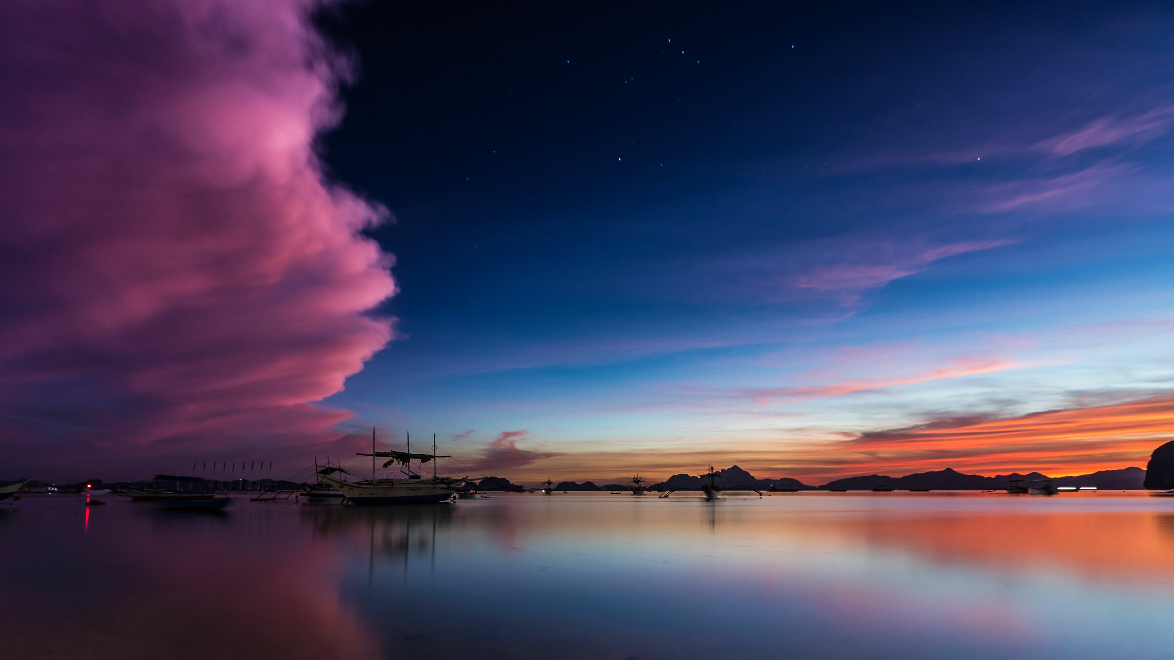 Tramonto da El Nido - Filippine