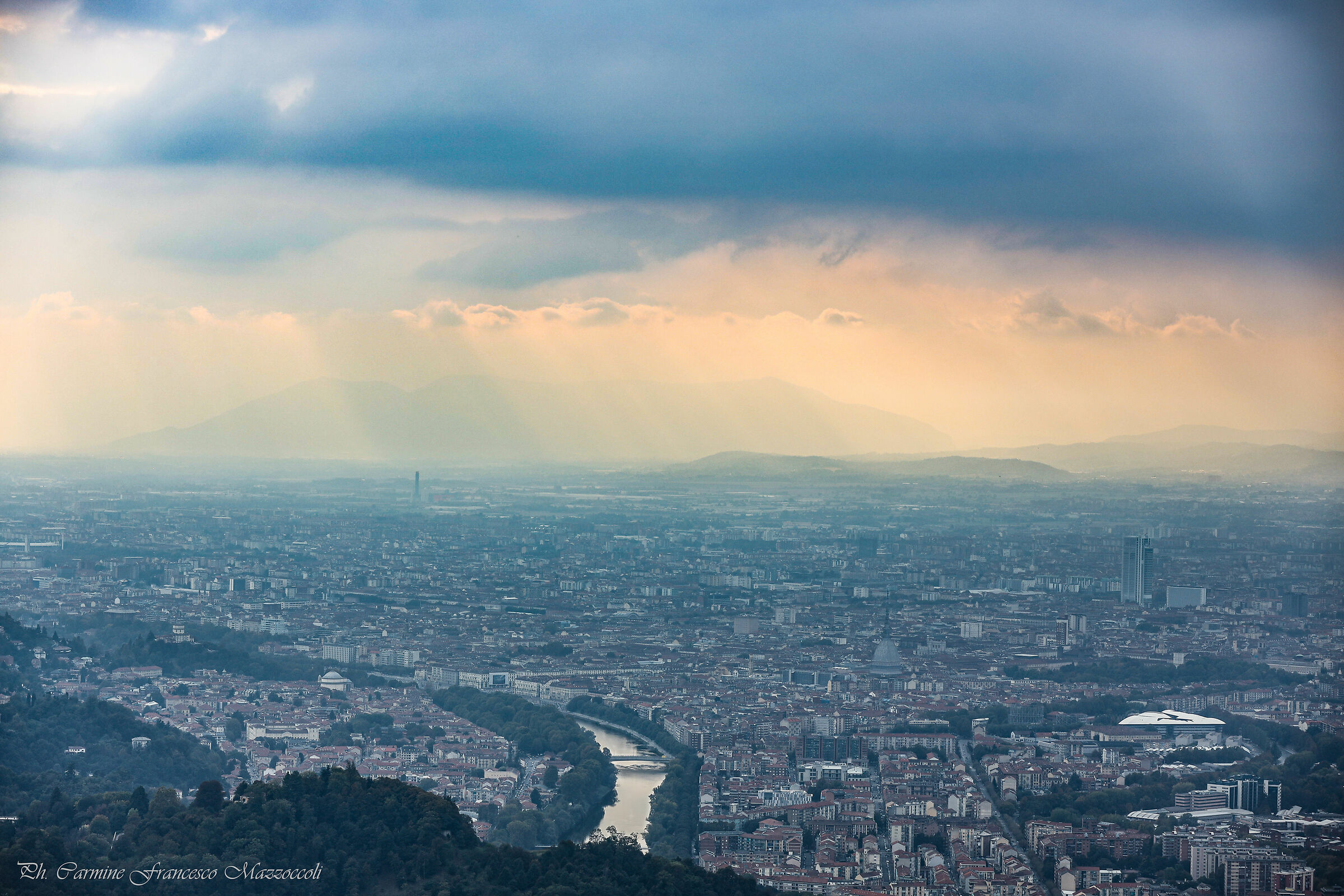 Torino, tramonti d'autunno