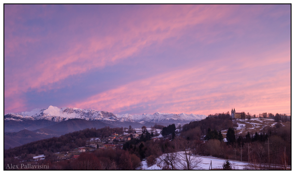 Winter colors of slovenia