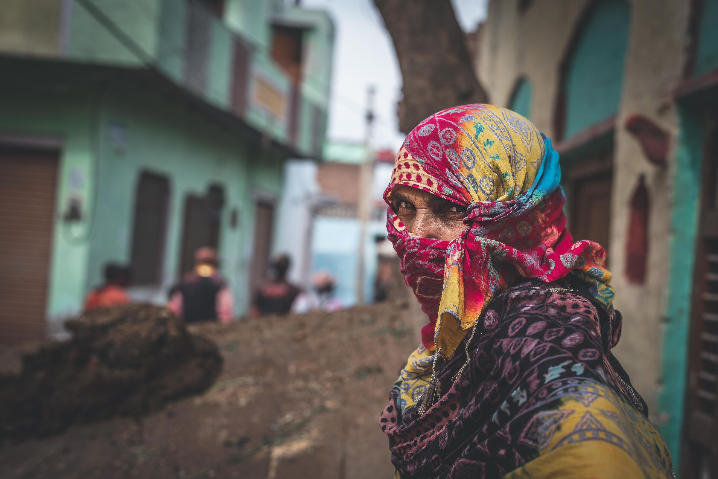 Vagando per le strade dell'india