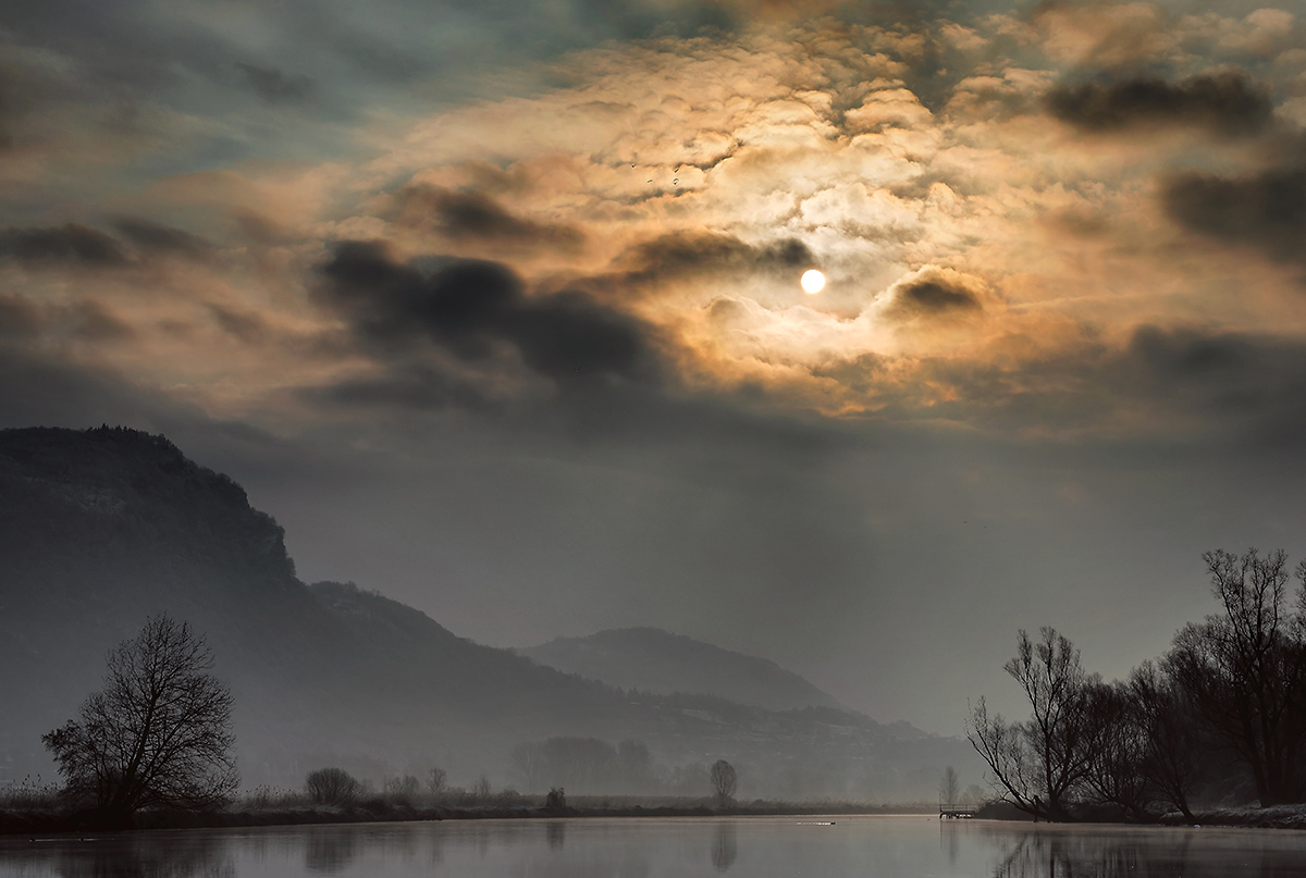 Dark side of the sun