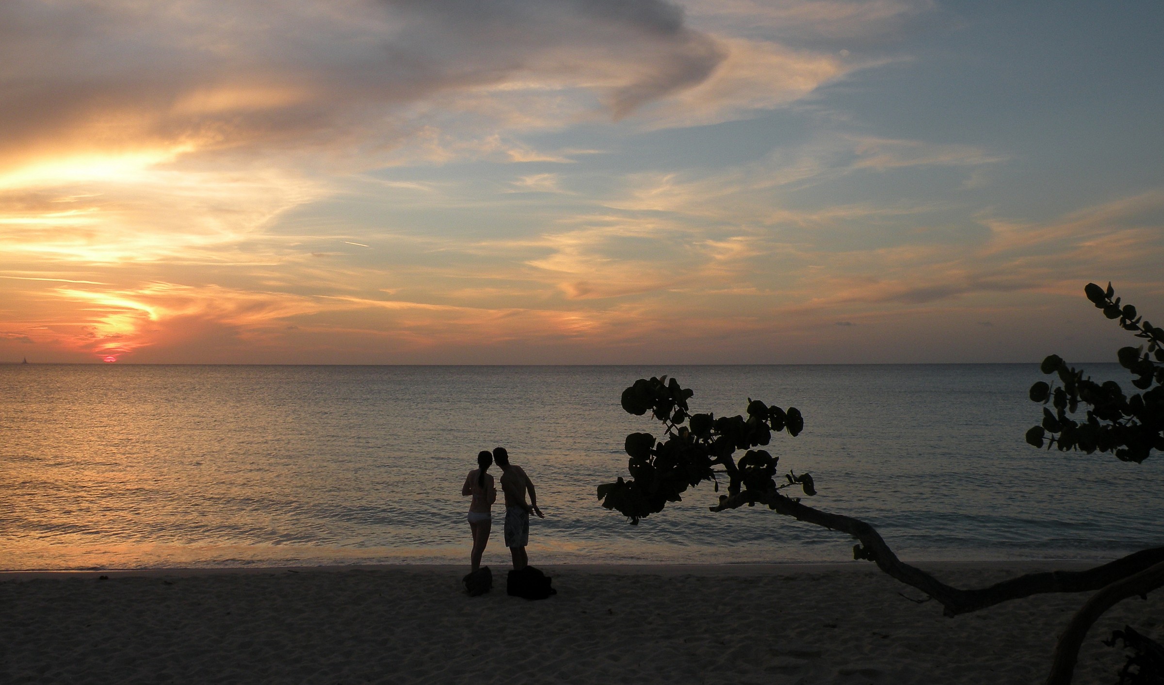 A last look at the sun ....