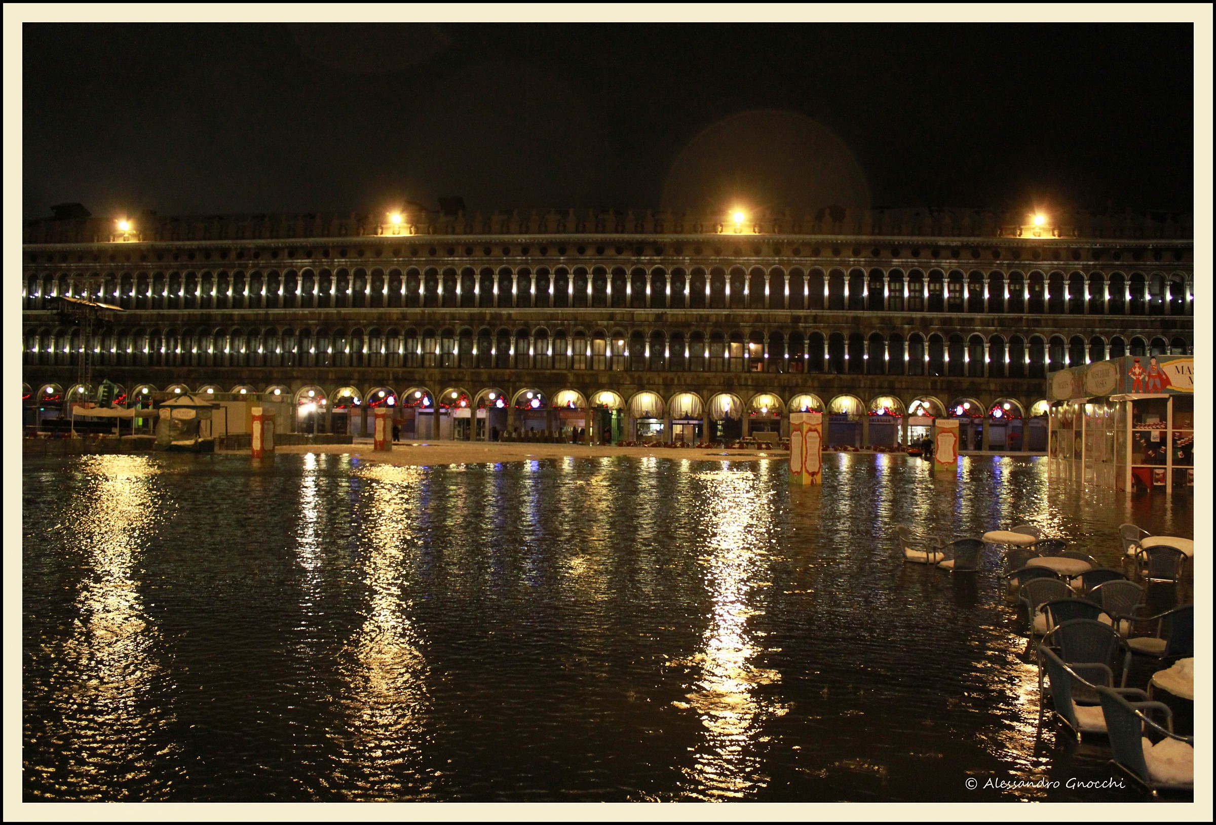 Acqua alta a San Marco
