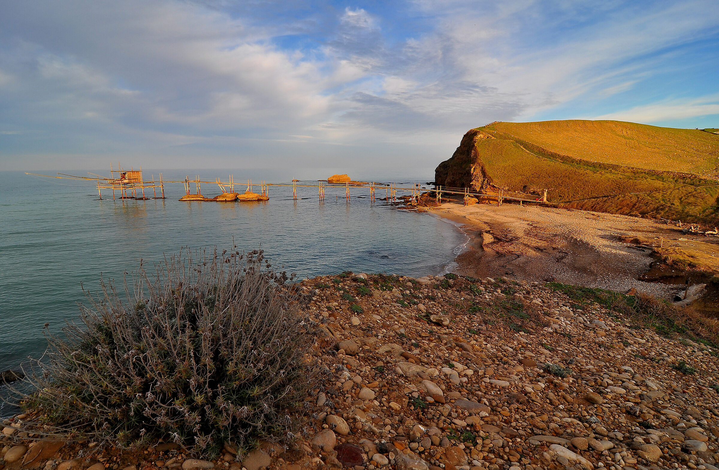 Inverno a Punta Aderci