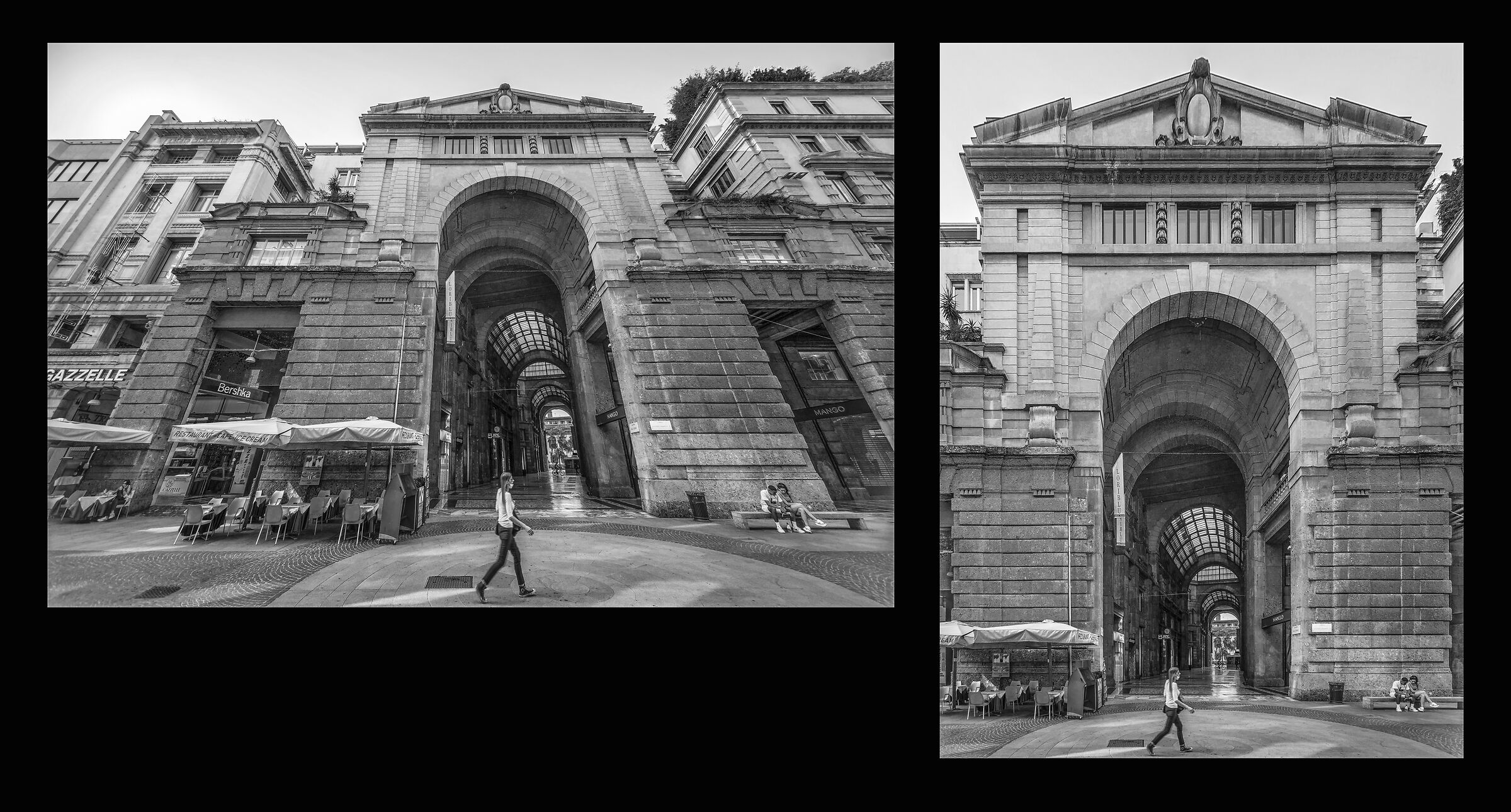 Galleria del Corso - 1 (versione monocromatica)