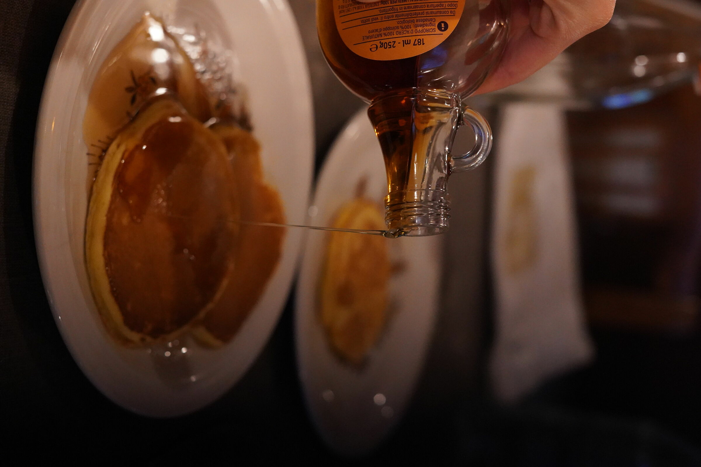 Un'ombra sui pancakes