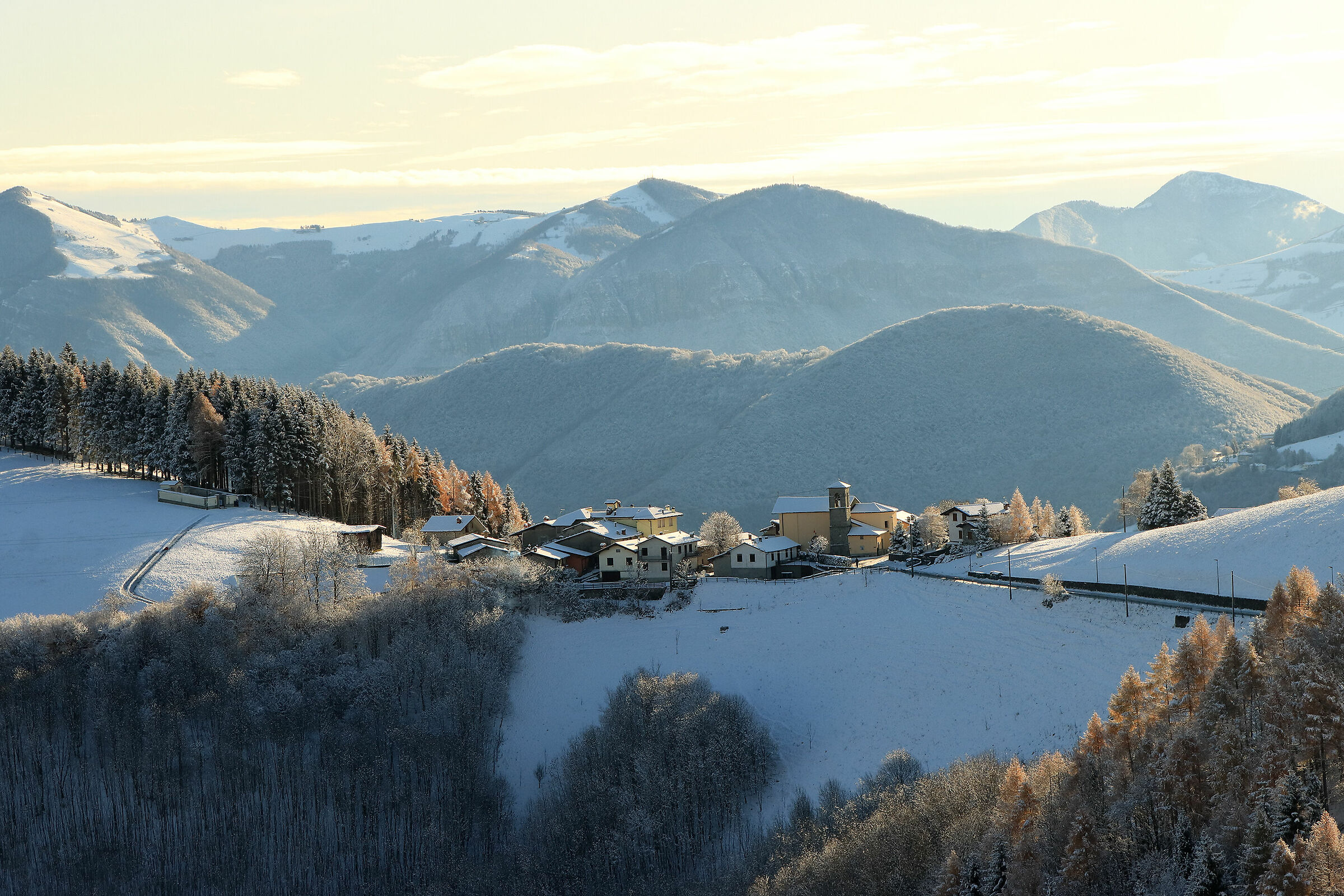 Ganda, frazioncina montana
