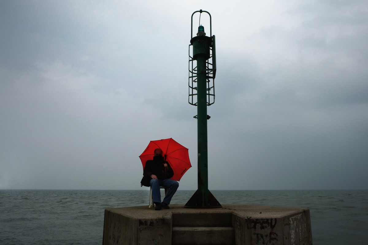 The "artist's chair" - Landscape with rain and...