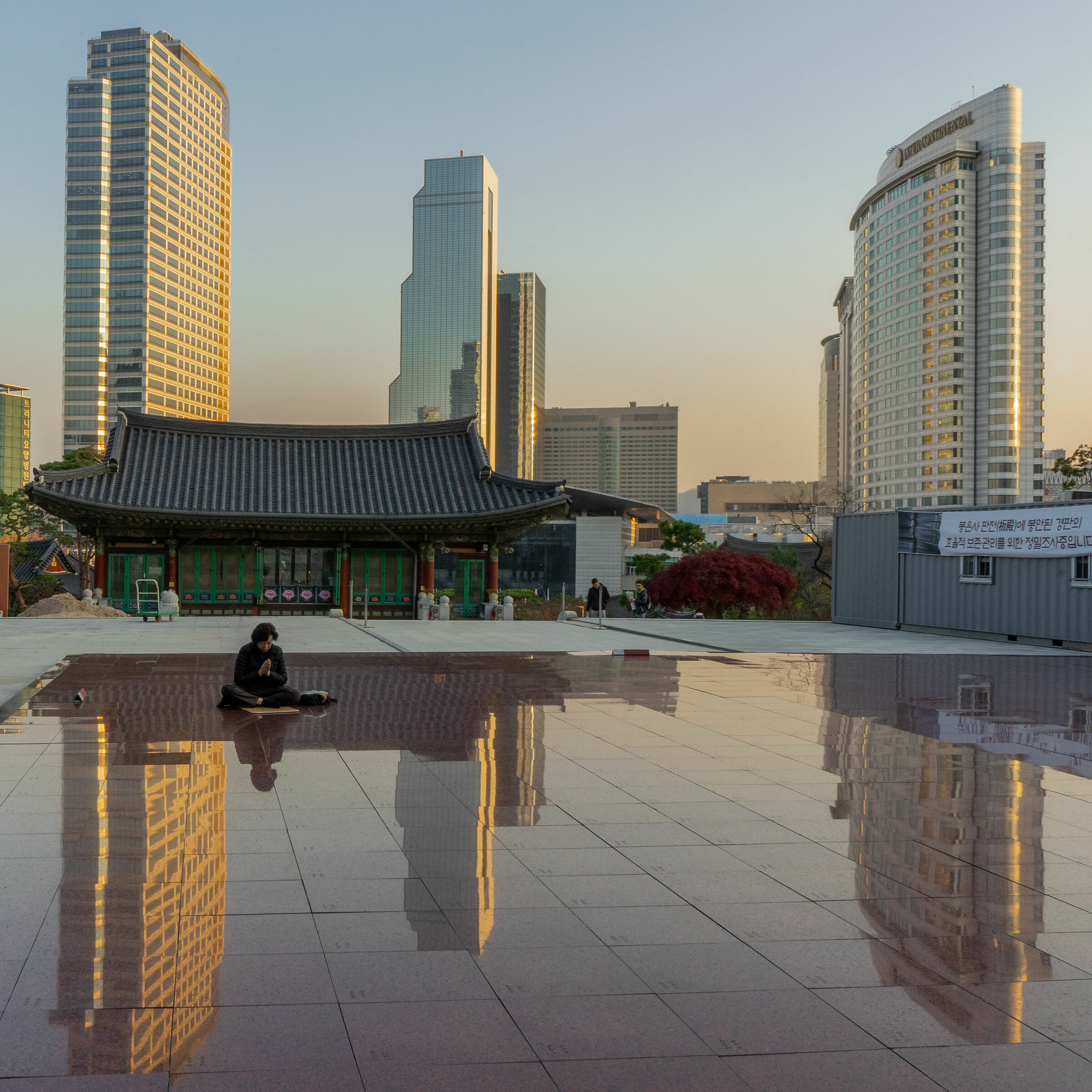 Preghiera al tramonto