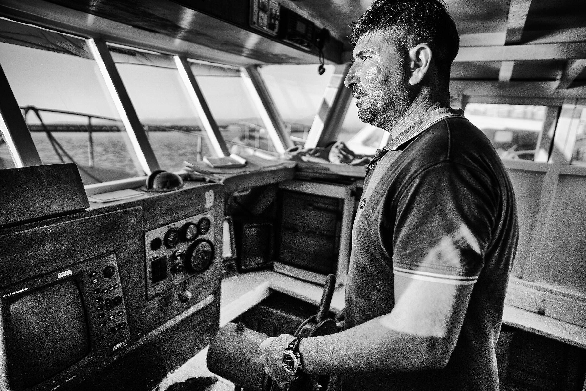 " Il giovane comandante di peschereccio "