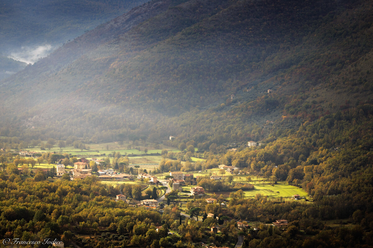 "luce sulla vallata"