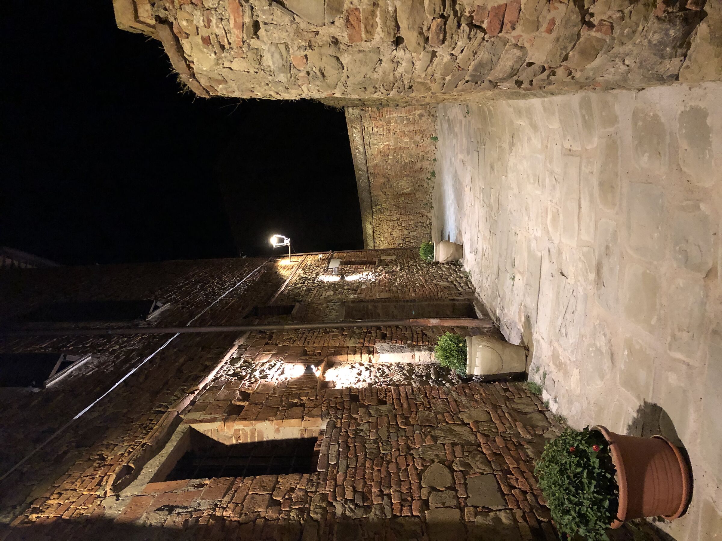 Panicale by night