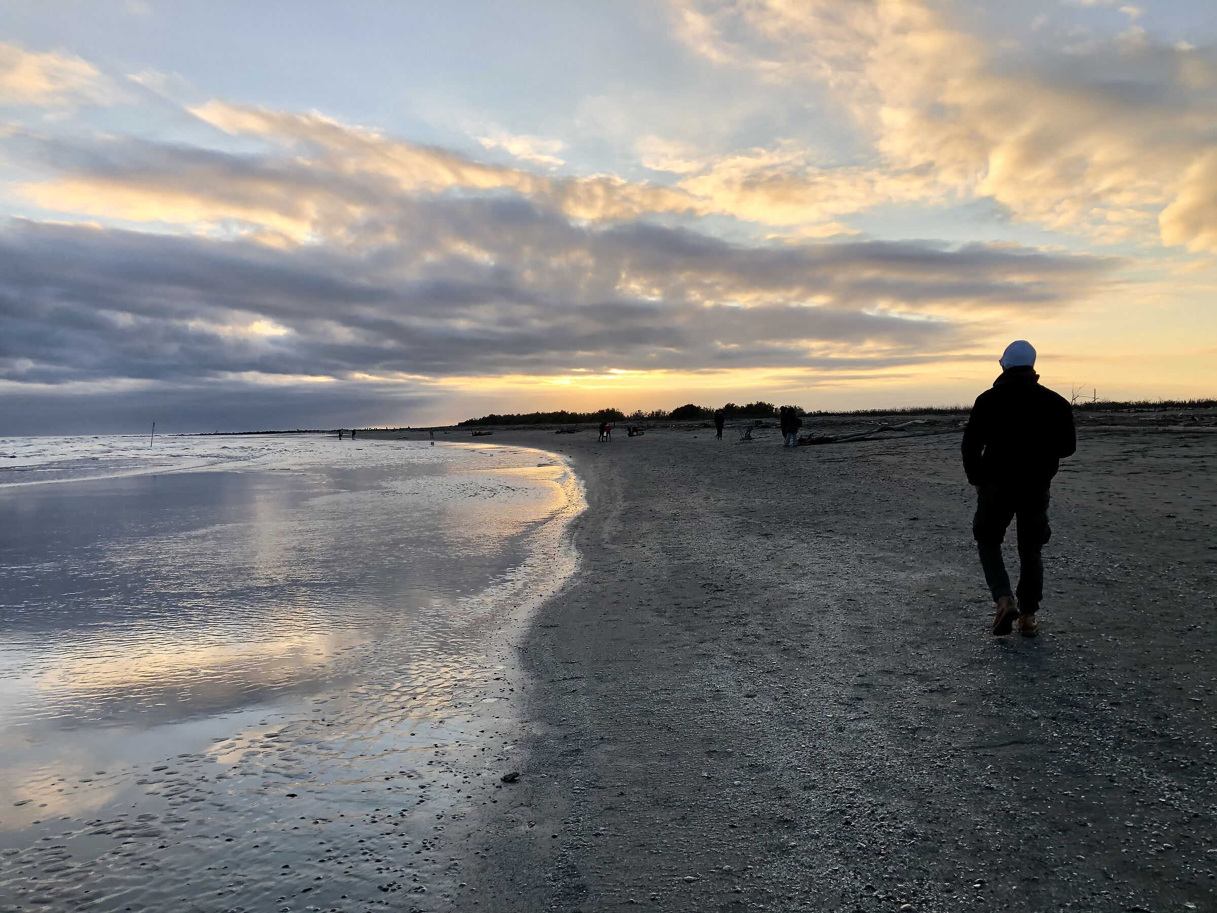 Porto Tolle al tramonto