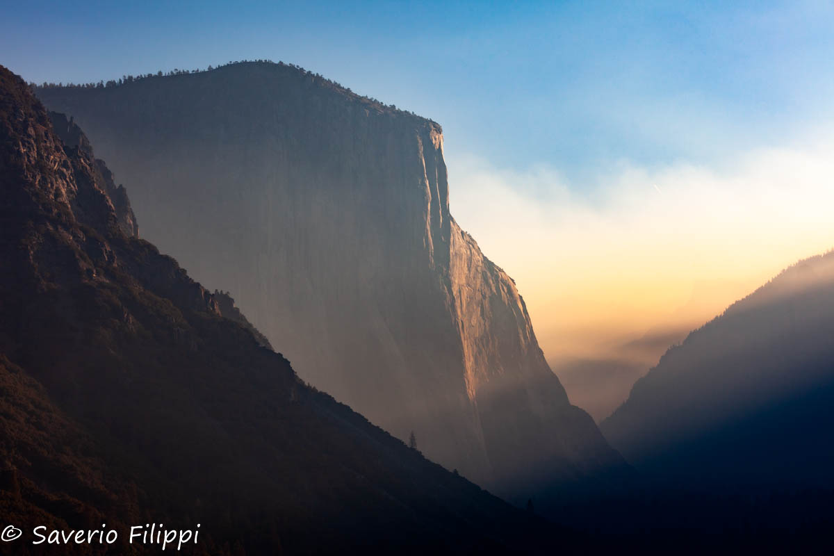 Yosemite National Park, Sunrise on El Capitan