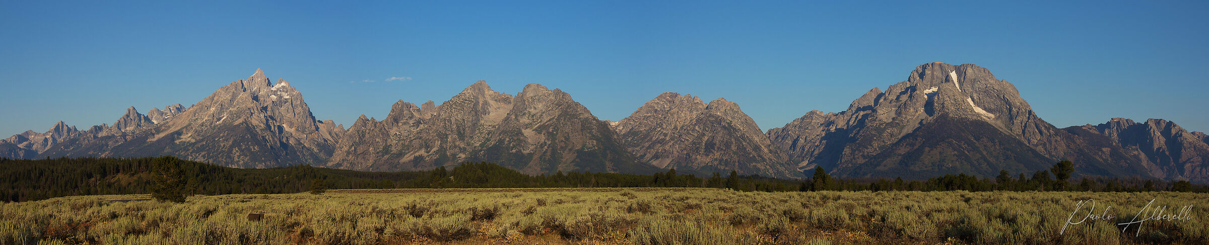 Grand Teton panorama