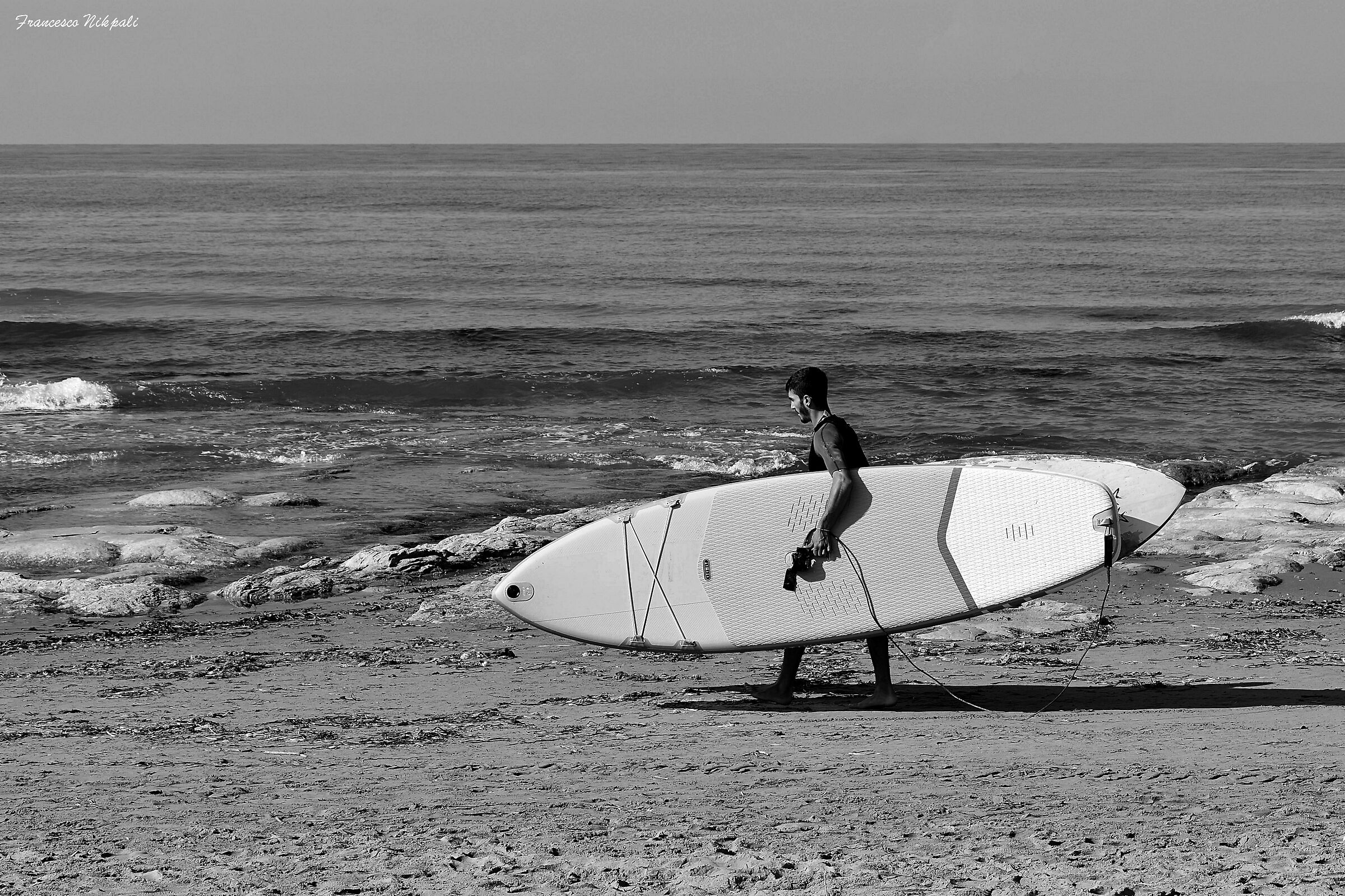 Surfer ready