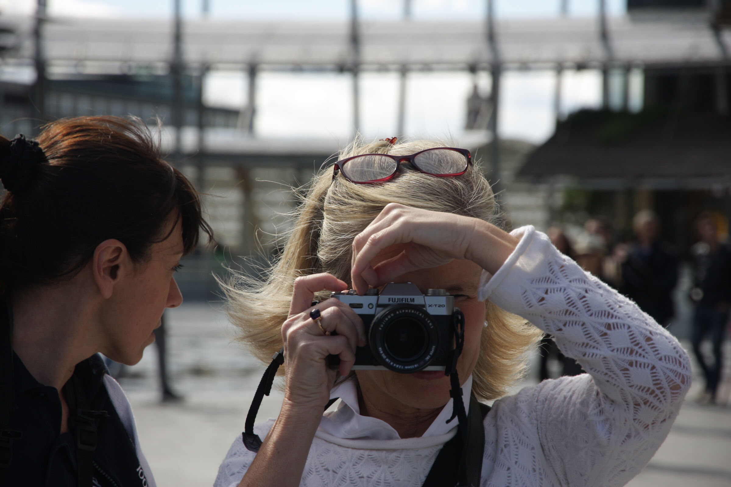 Who photographs who...