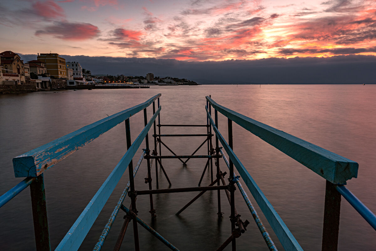 blue jetty