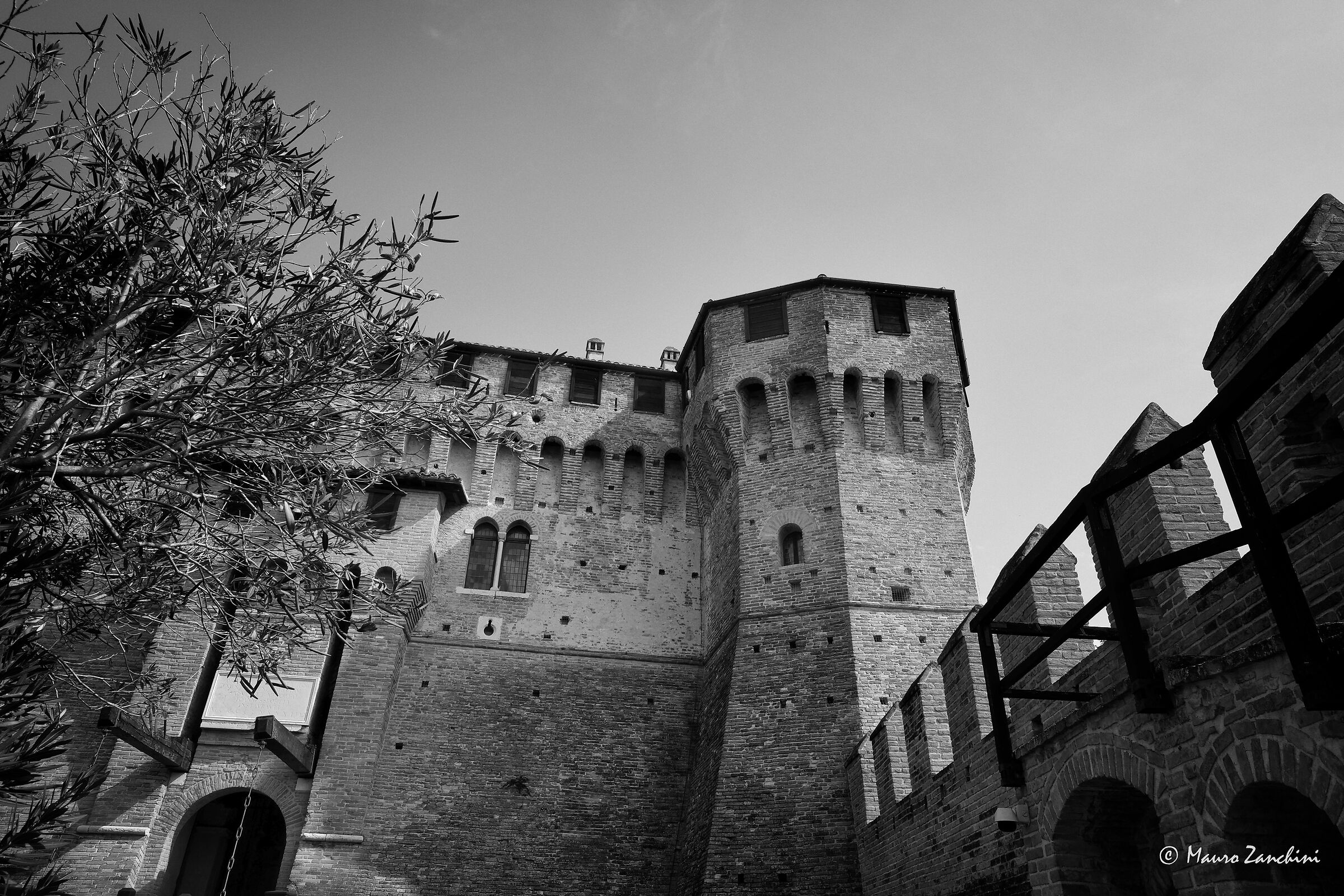 Scorcio castello di Gradara