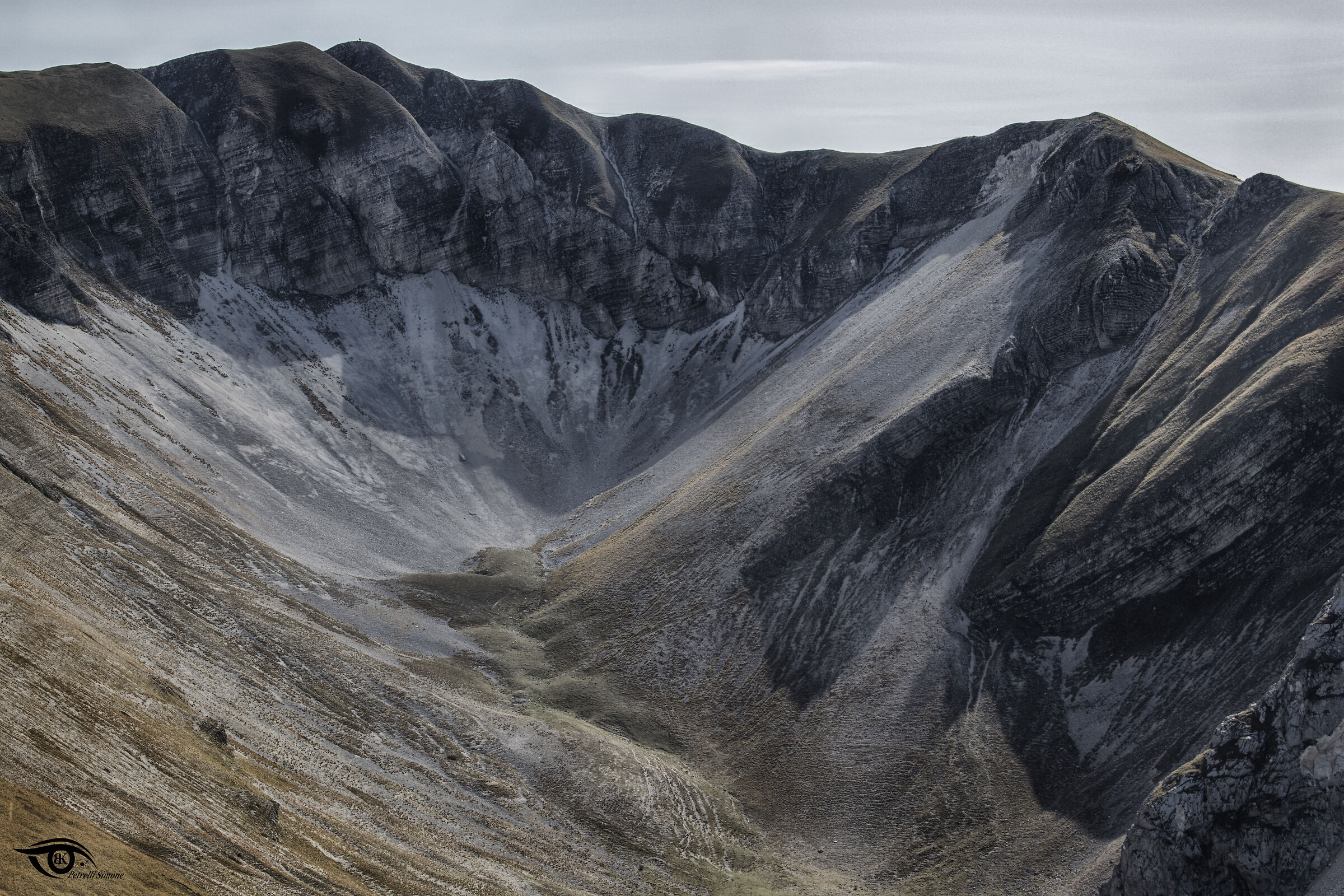 view from Mount Bove