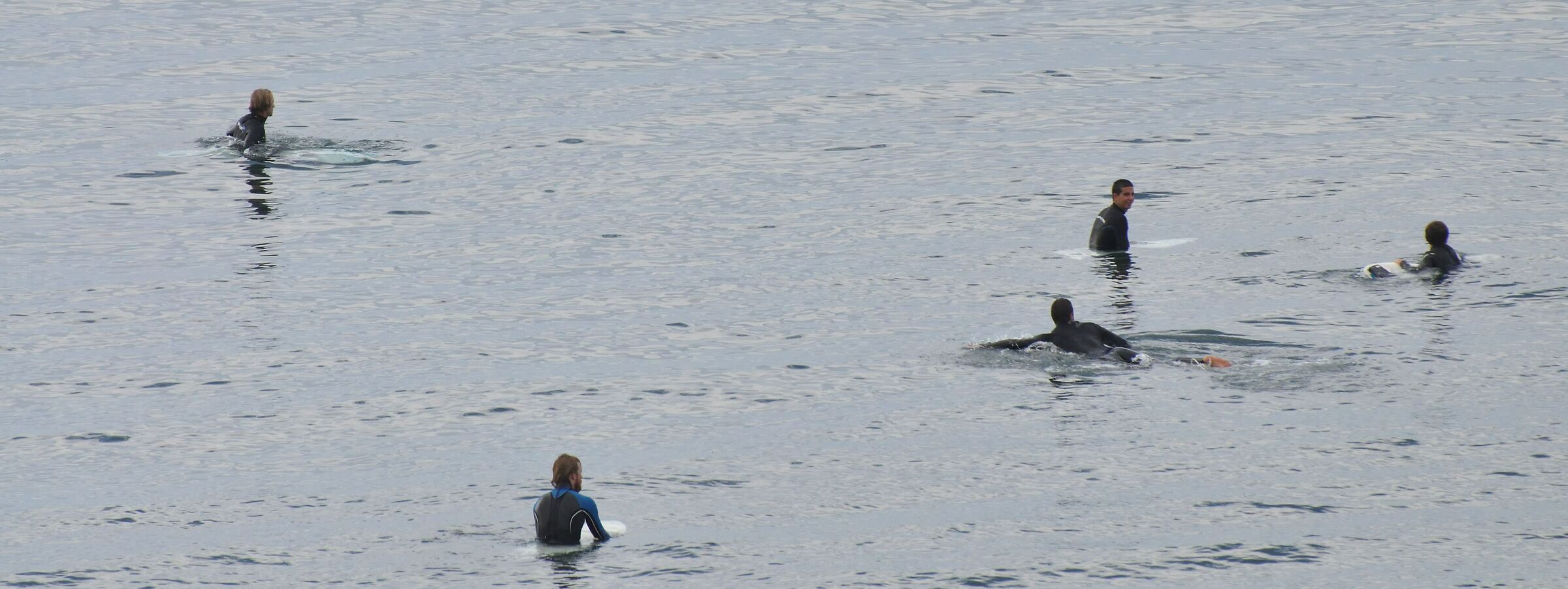 waiting for the wave