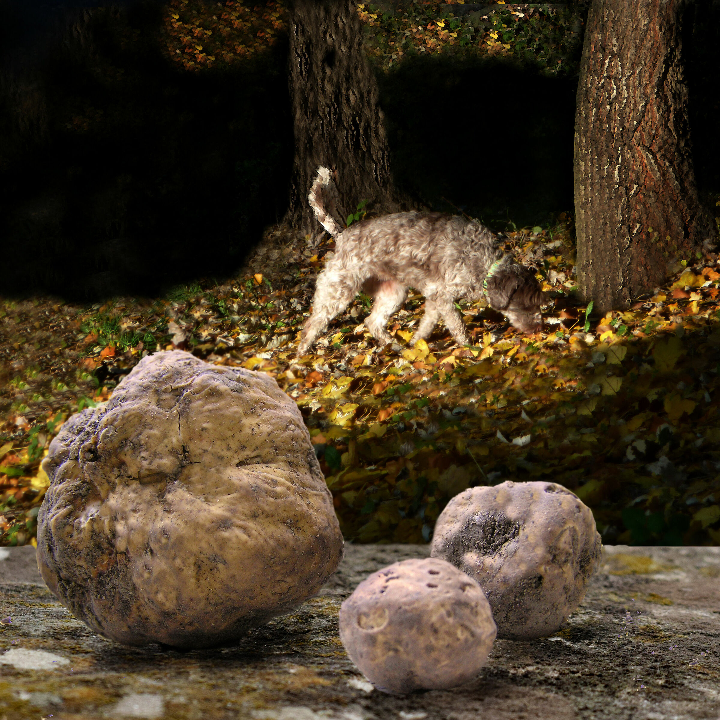 Tartufi bianchi nella notte nera ...