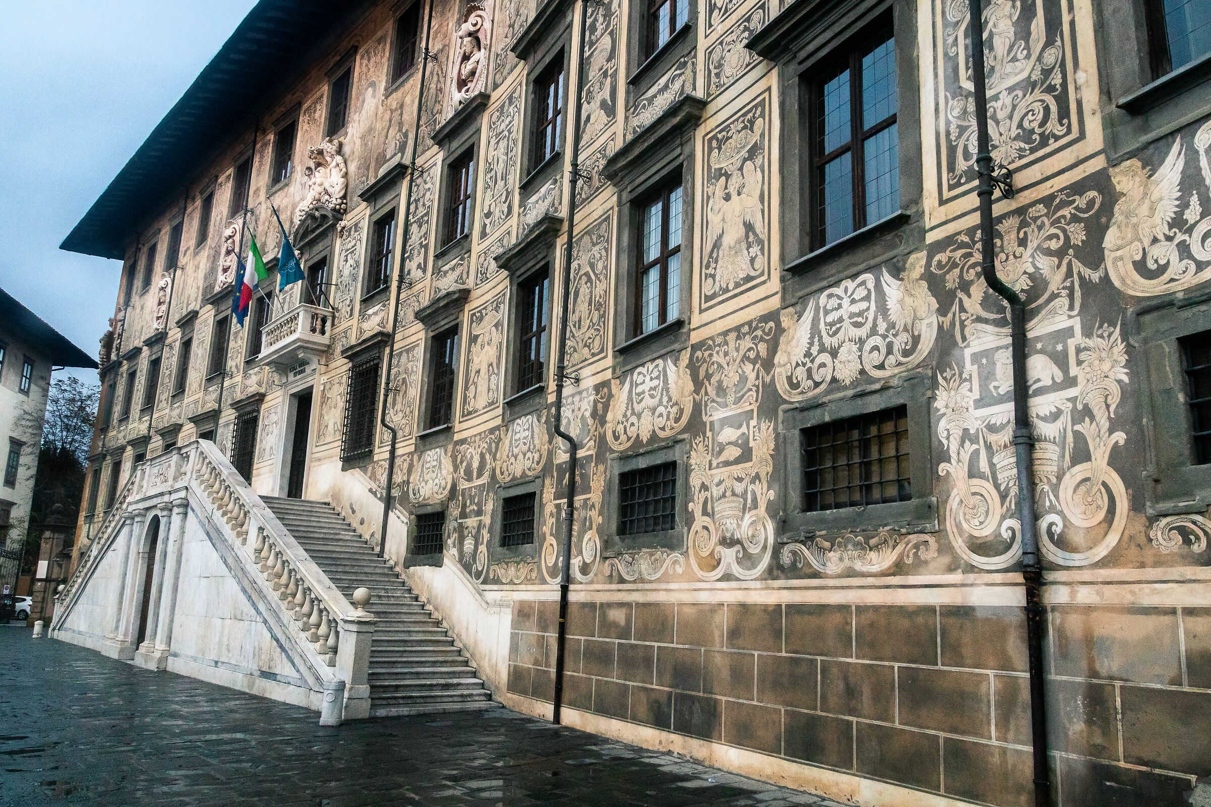 On the way to the canteen