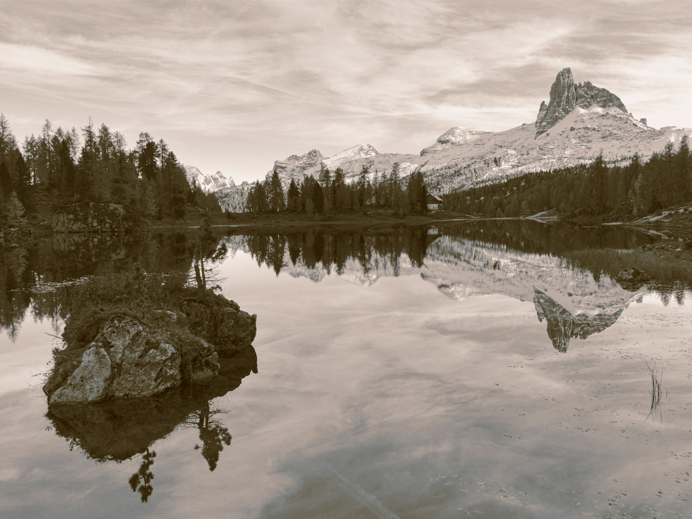Prima nevicata al Federa