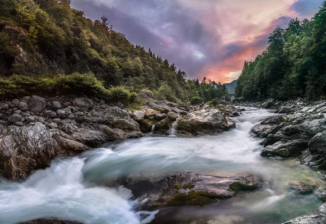 Sunset on Sesia - Nikon d750 Tamron 15 - 30 mm USD G2