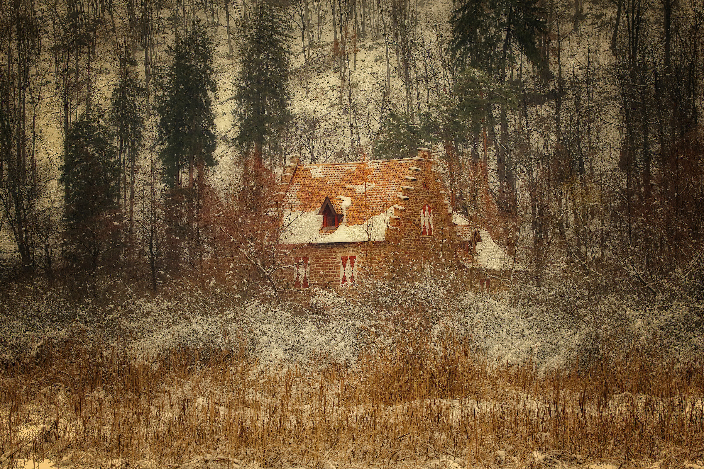 La casa biscotto di Hansel e Gretel