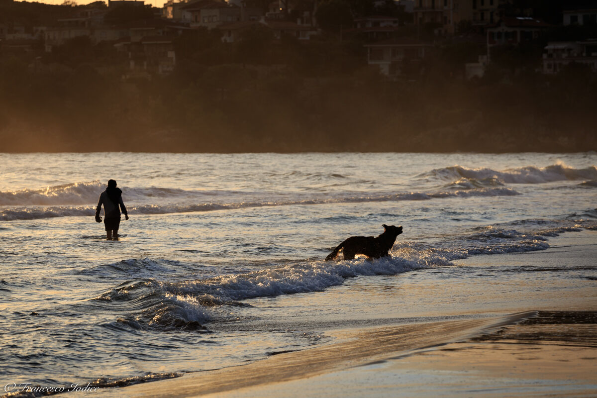 "bagno di fine giornata"