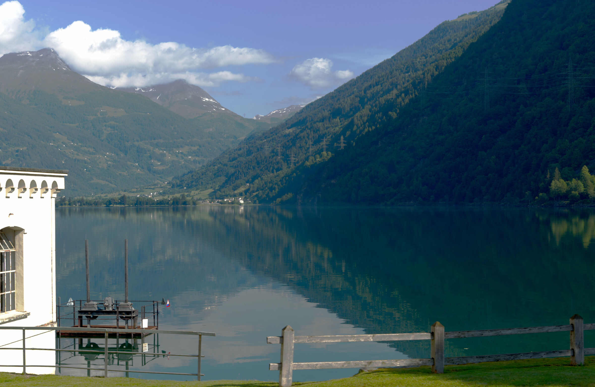 Miralago vista dal Treno