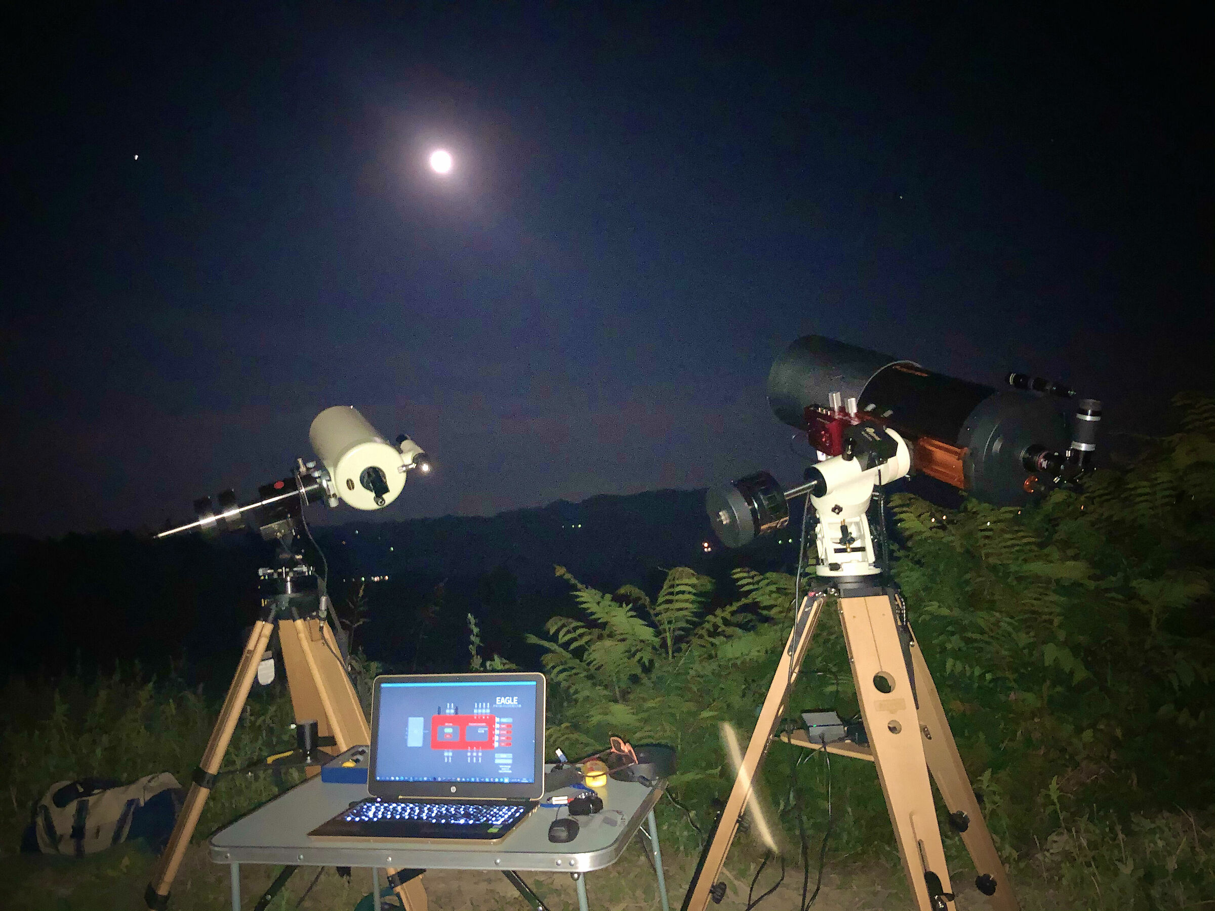 towards Jupiter and Saturn