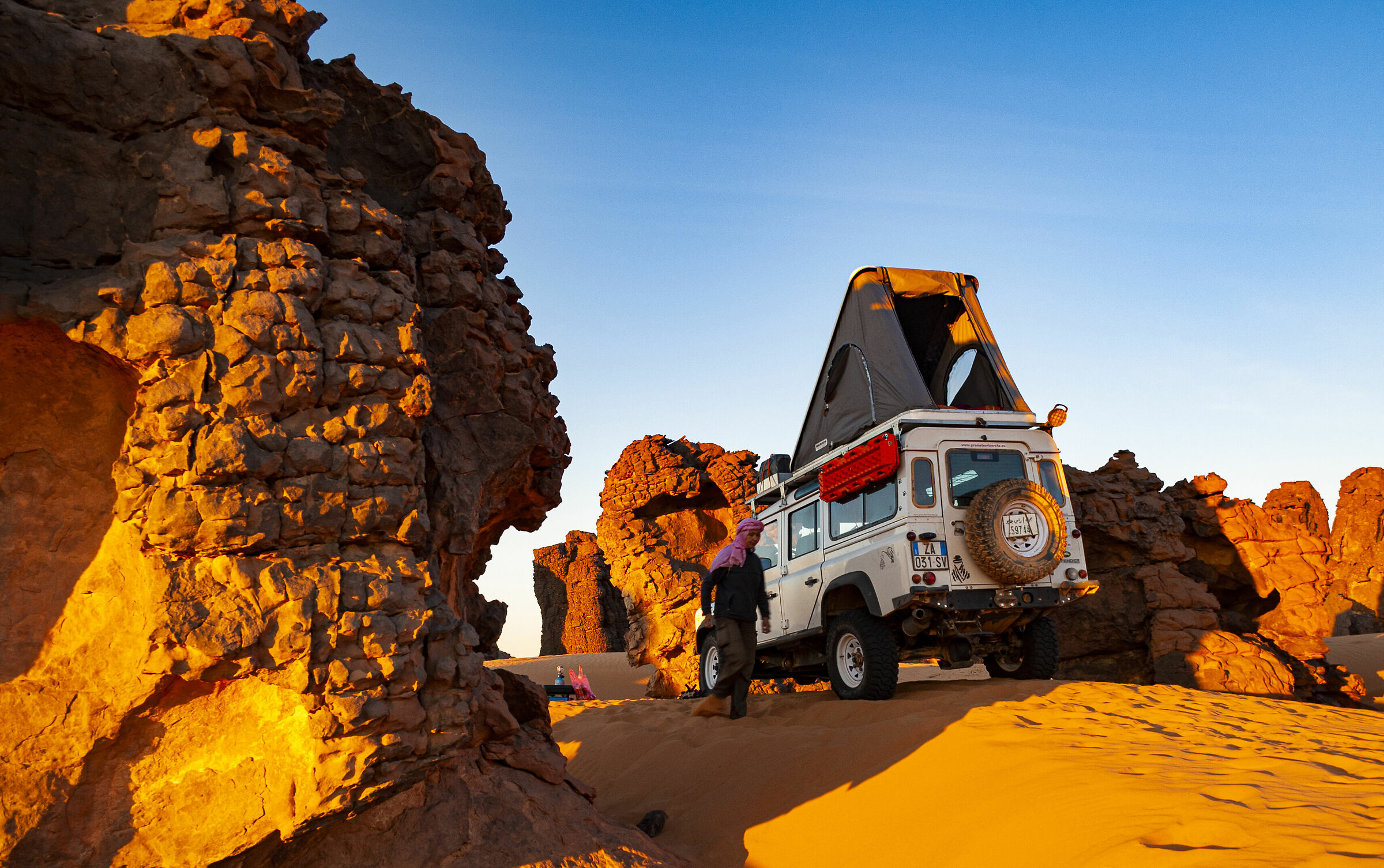 Notte nella foresta di pietra