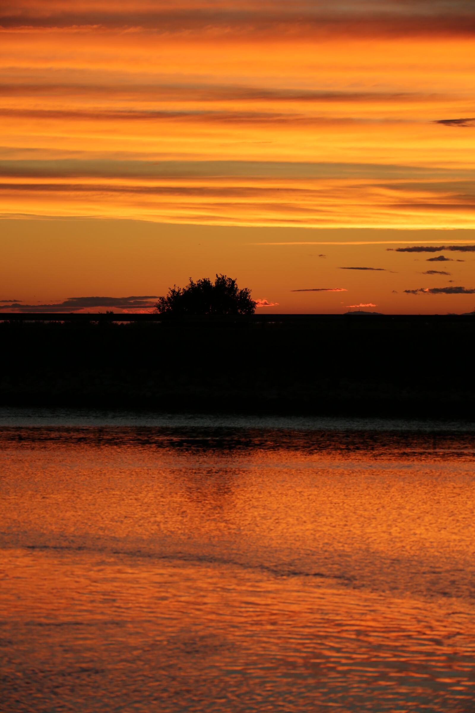 Tramonto sul delta del Po
