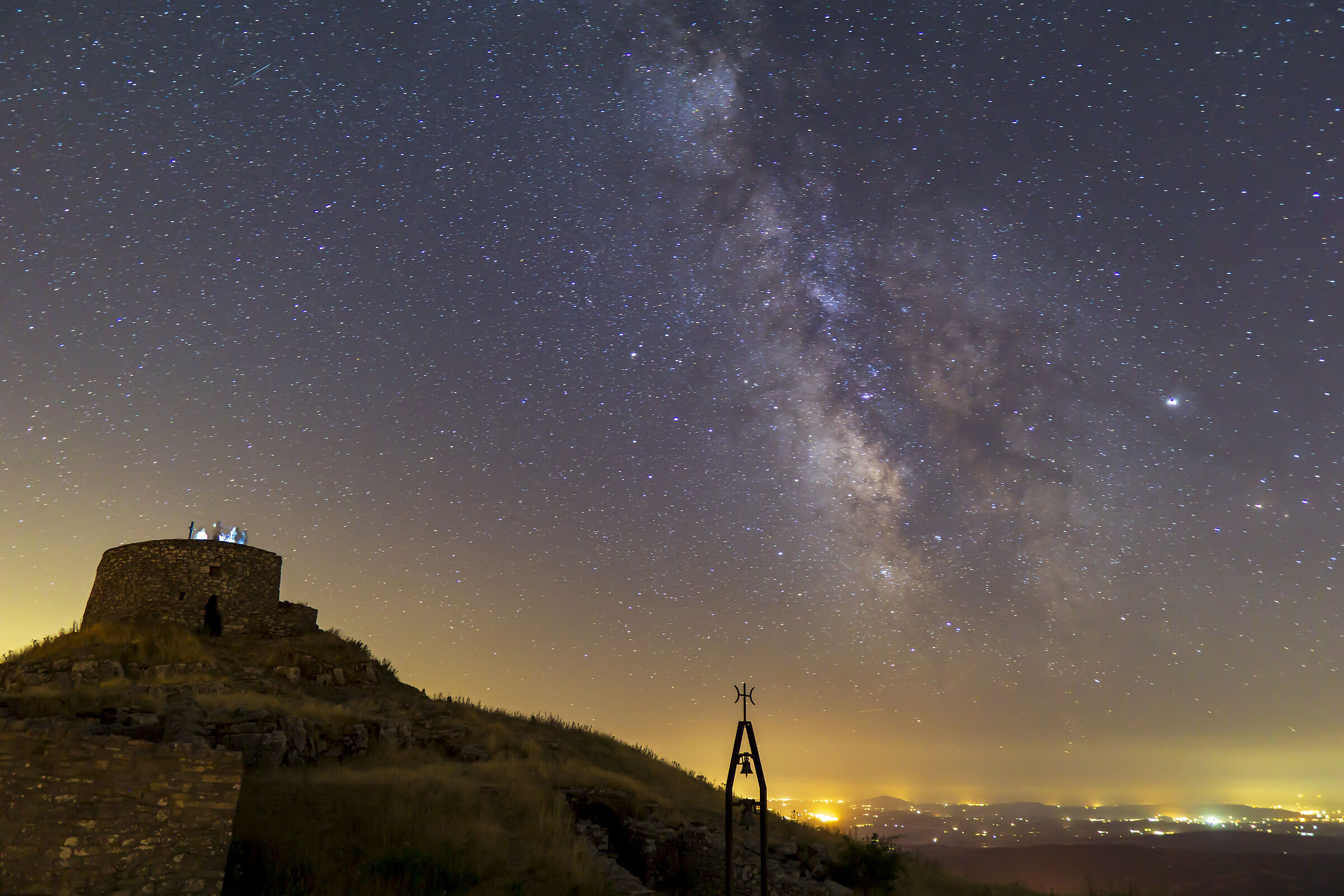 Milky Way from the Hermitage of Mount Labbro Roccalbegna GR