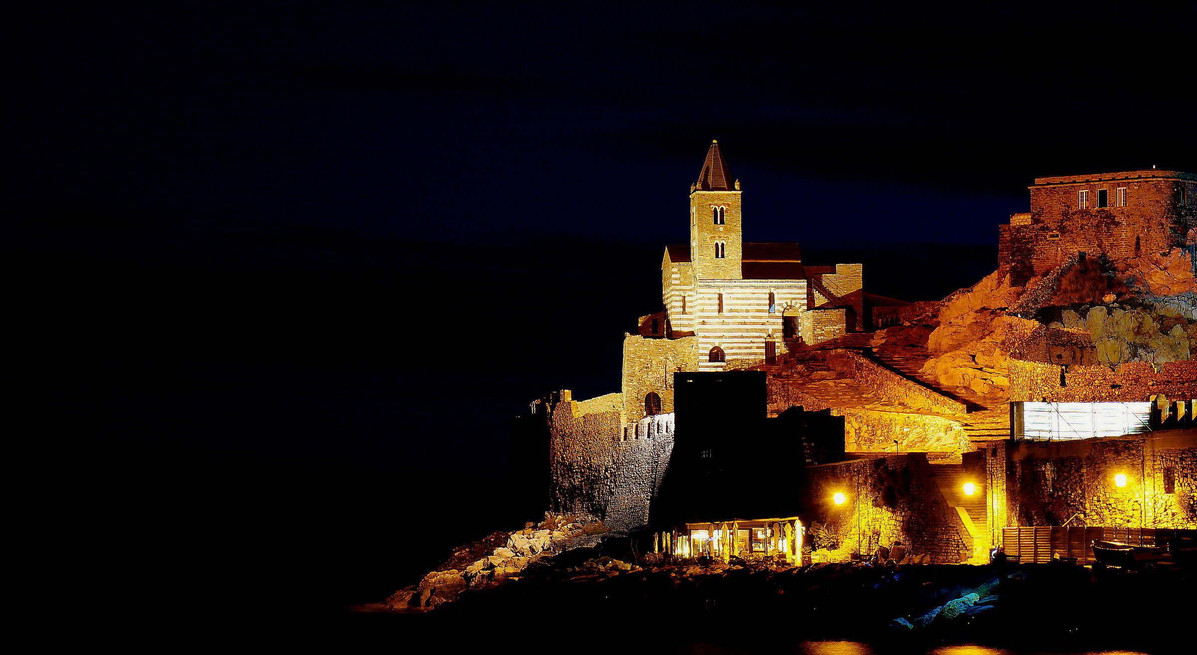 At night in St. Peter's!