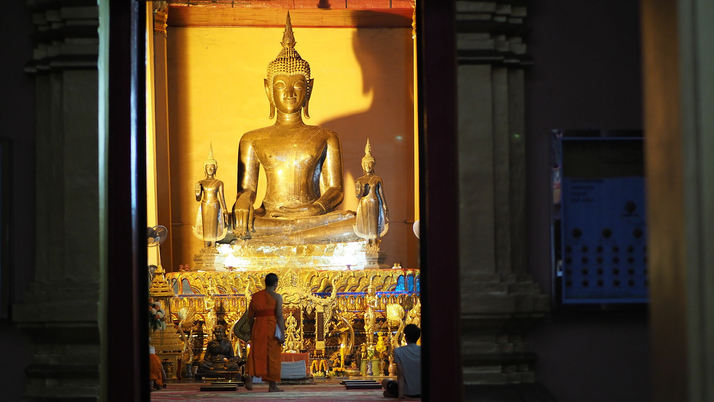 il grande buddha a Vientiane